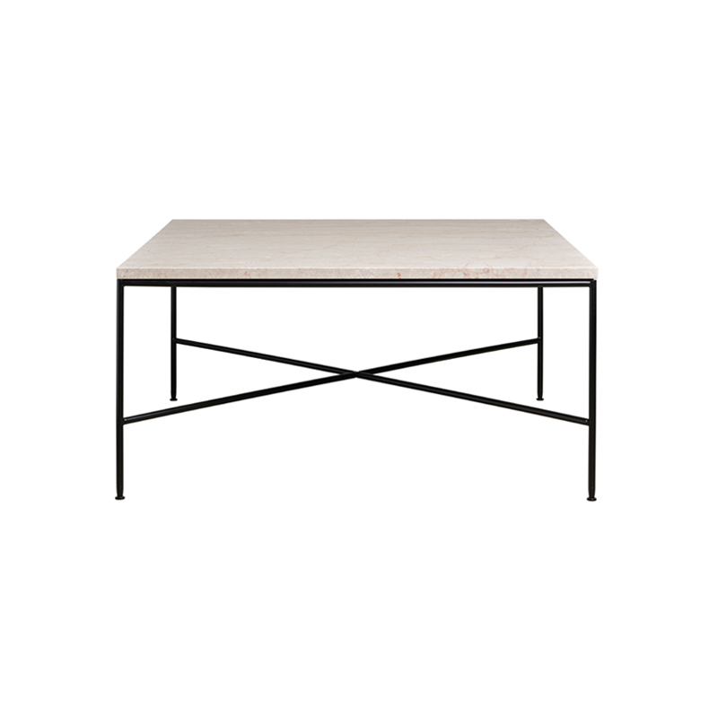Table basse PLANNER 80x80 Crème FRITZ HANSEN