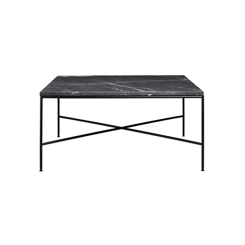 Table basse PLANNER 80x80 Charbon FRITZ HANSEN
