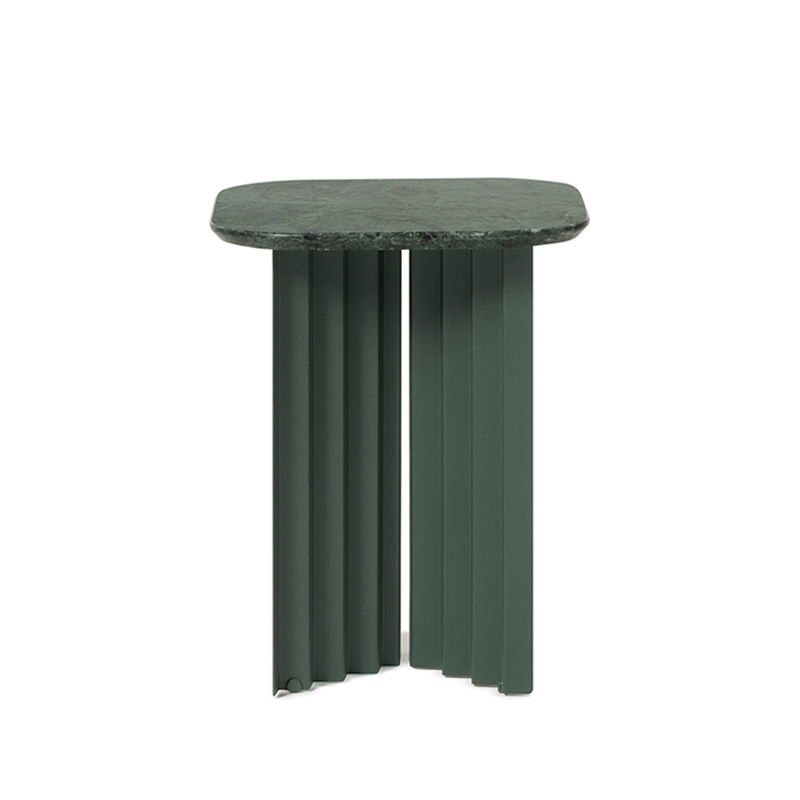 Table d'appoint guéridon PLEC small marbre Vert RS BARCELONA