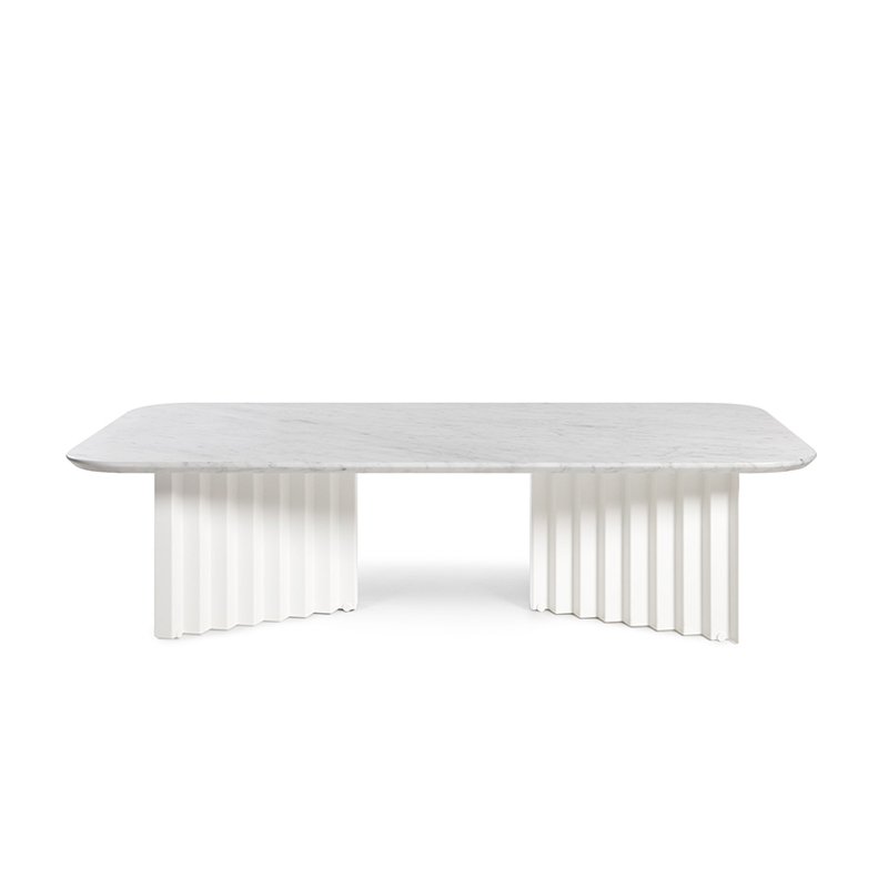 Table basse PLEC large marbre Blanc RS BARCELONA