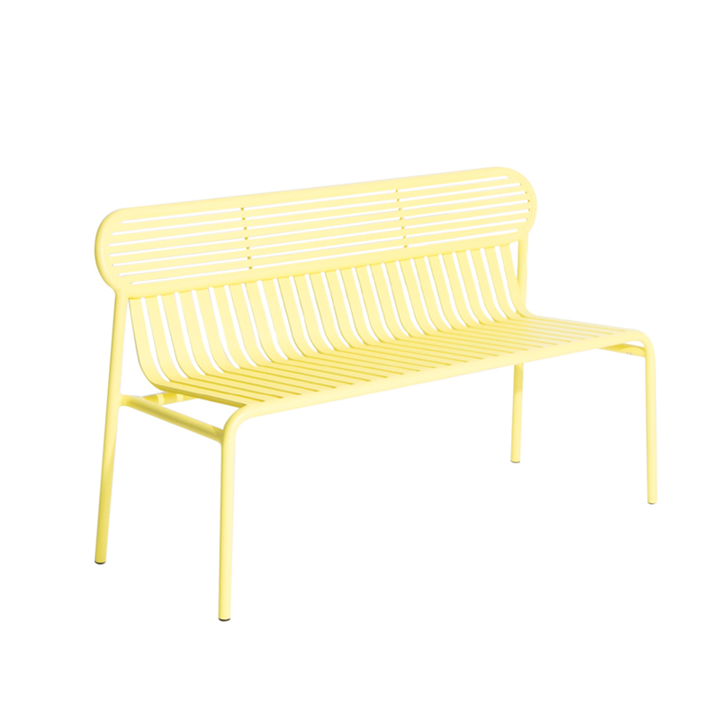 Banc WEEK-END Jaune PETITE FRITURE