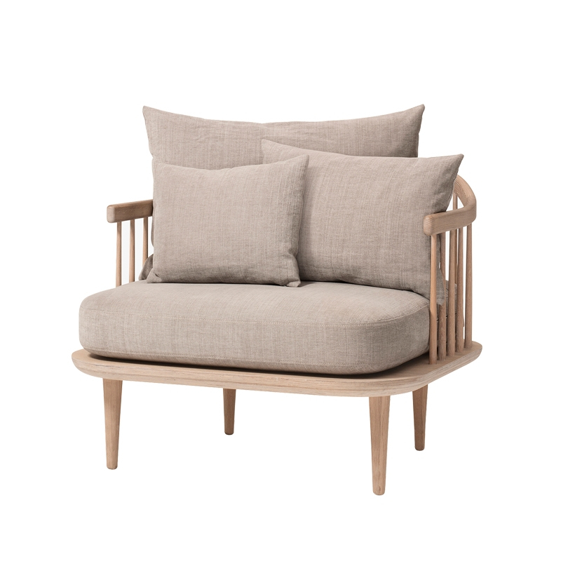 Fauteuil FLY SC1 Hot Madison 094/ chêne blanchi AND TRADITION
