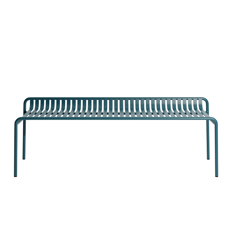 Banc extérieur WEEK-END sans dossier Bleu océan PETITE FRITURE