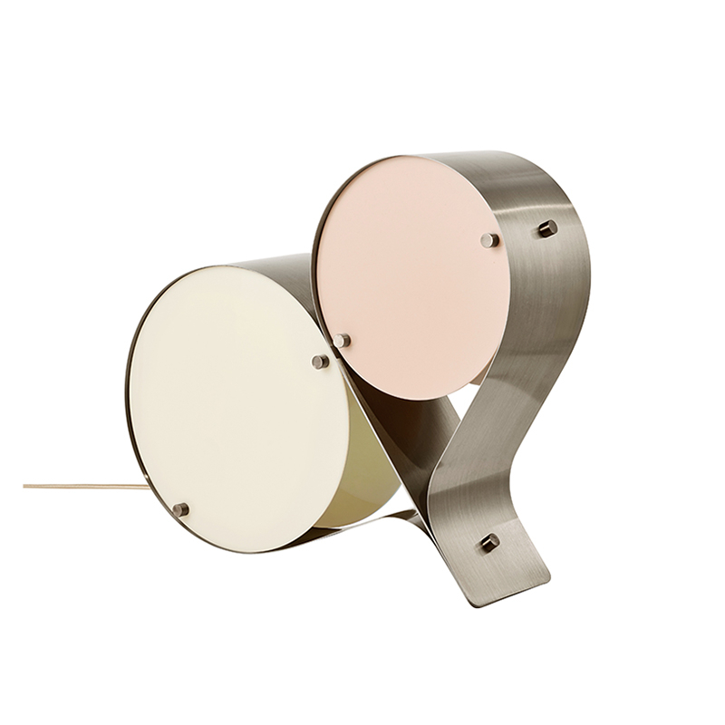 Lampe à poser COPPIA Ivoire/ blush GUBI