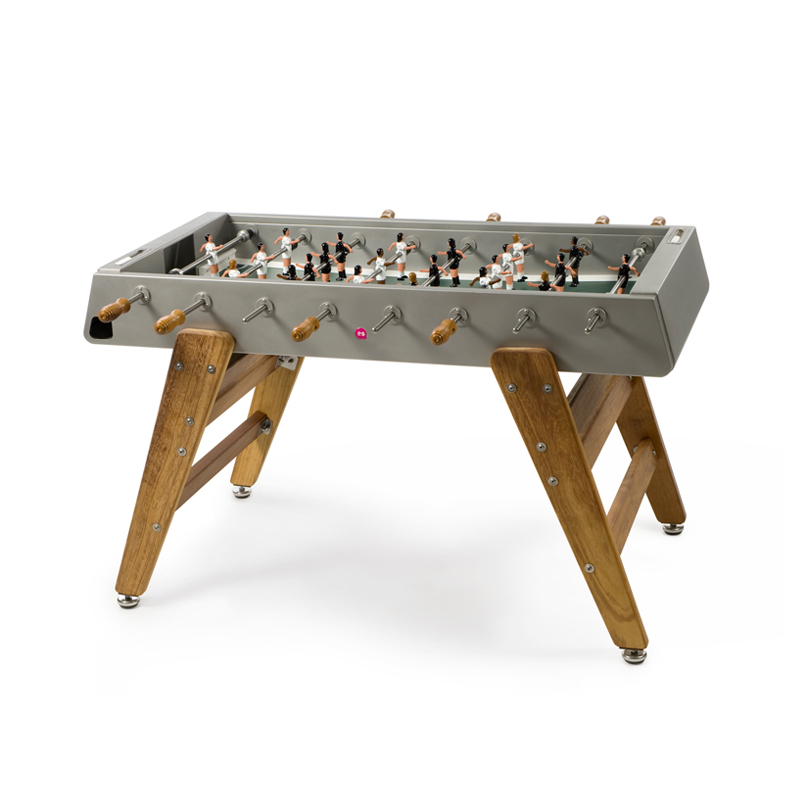 Détente Baby-foot RS3 WOOD Inox RS BARCELONA