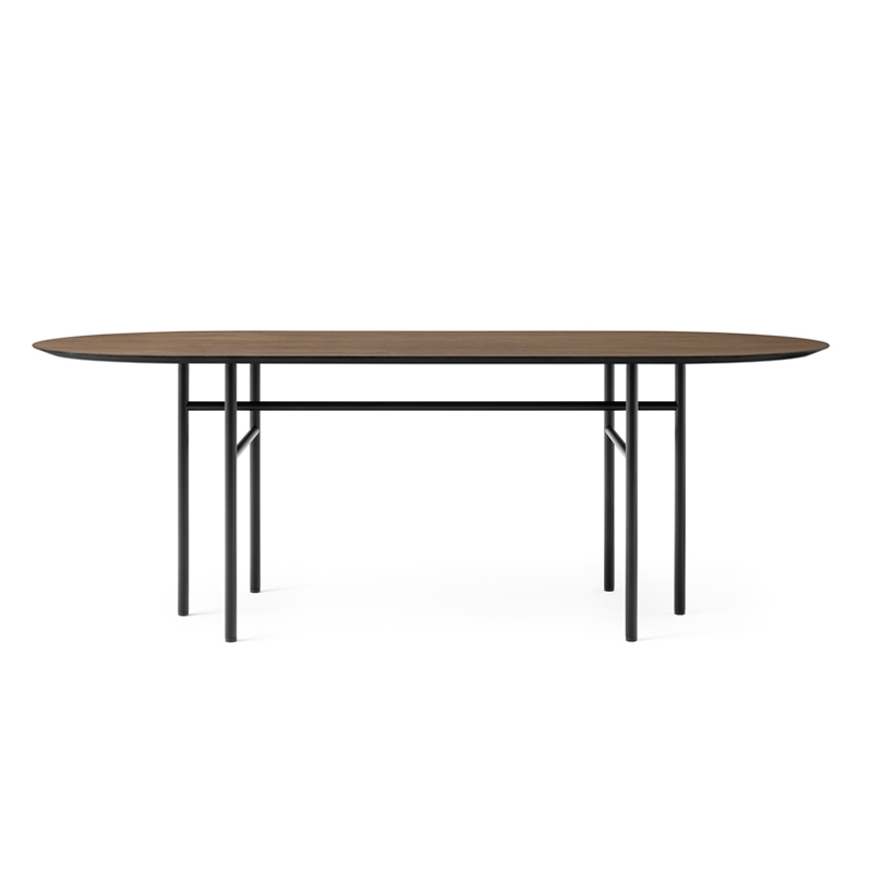 Table SNAREGADE Ovale Chêne foncé AUDO COPENHAGEN