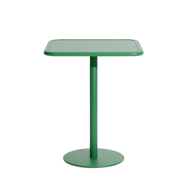 Table extérieur WEEK-END carrée Vert menthe PETITE FRITURE