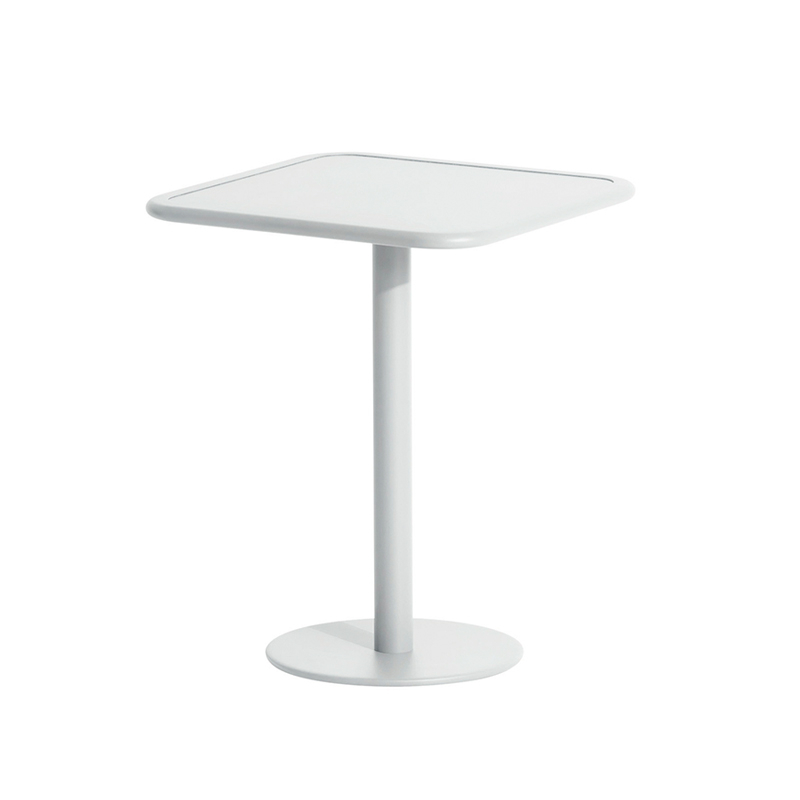 Table extérieur WEEK-END carrée Gris perle PETITE FRITURE