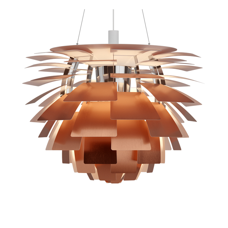 Suspension PH ARTICHOKE Ø84 Cuivre LOUIS POULSEN