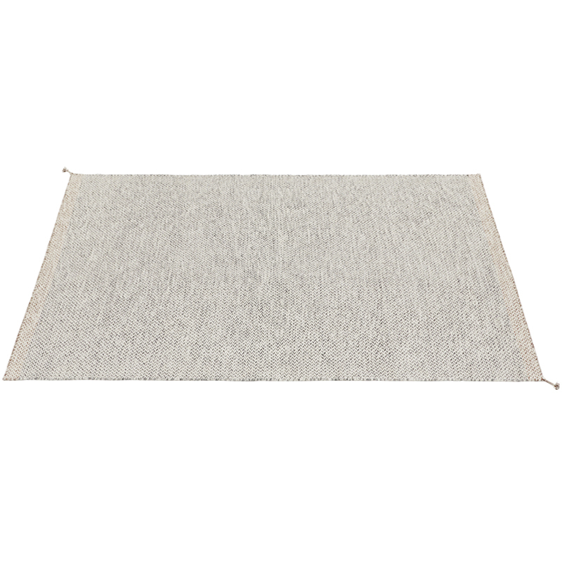 Accessoire extérieur Tapis PLY Recyclé 170x240 Noir et blanc MUUTO