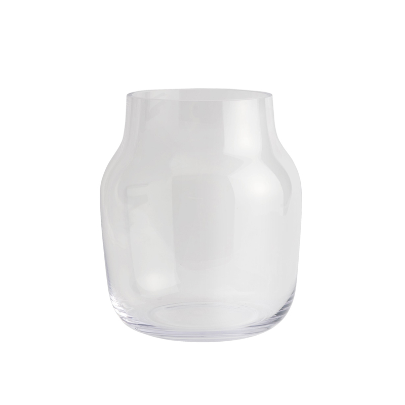 Vase Vase SILENT Ø 20 Transparent MUUTO