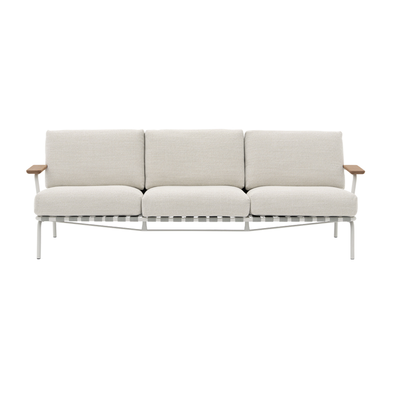 Canapé extérieur SETTLE 3 Places Laze 1/ Gris MUUTO