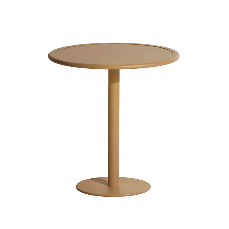Table extérieur WEEK-END ronde Or PETITE FRITURE