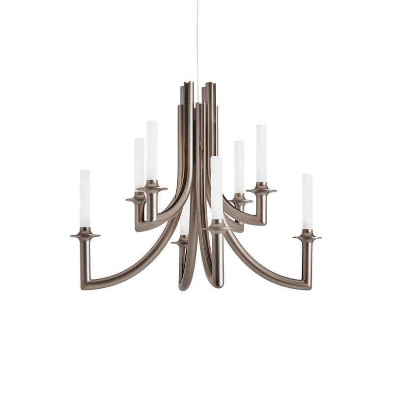 Suspension KHAN METAL Bronze mat KARTELL