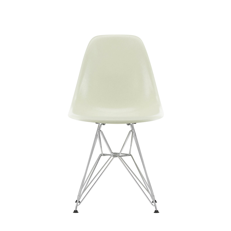 Chaise EAMES FIBERGLASS CHAIR DSR Parchemin Eames VITRA