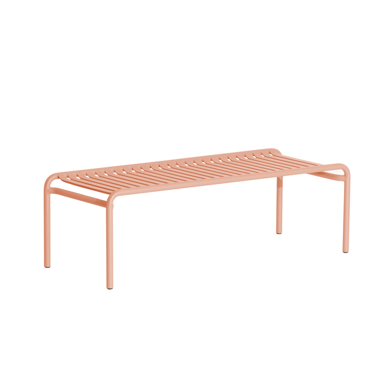 Table basse extérieur WEEK-END large Rose PETITE FRITURE