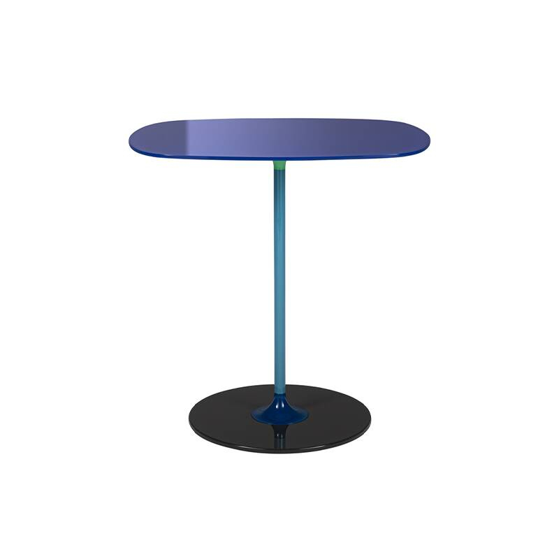 Table d'appoint guéridon THIERRY H 50 Bleu KARTELL