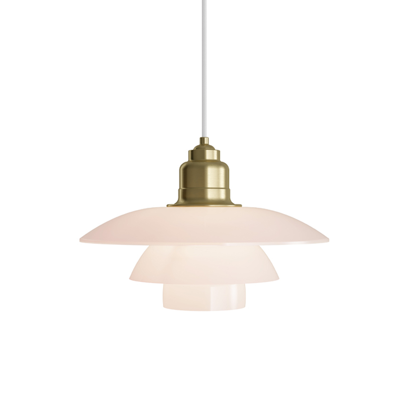 Suspension PH 3½-3 Pale Rose Rose pâle LOUIS POULSEN