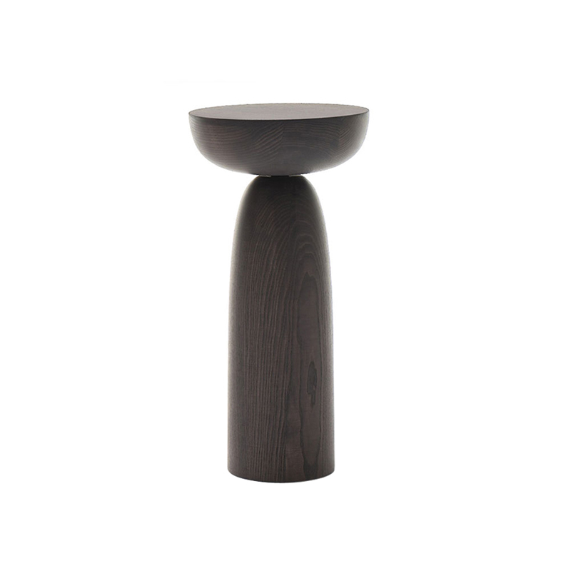 Table d'appoint guéridon OLO WOOD Ø 30 Moka MOGG