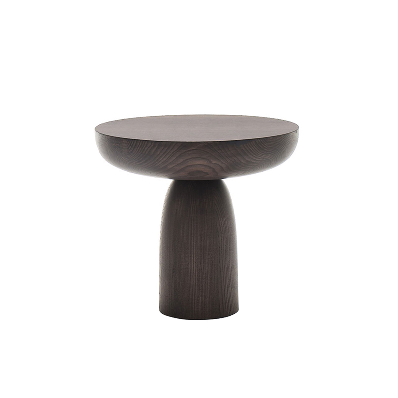 Table d'appoint guéridon OLO WOOD Ø 50 Moka MOGG