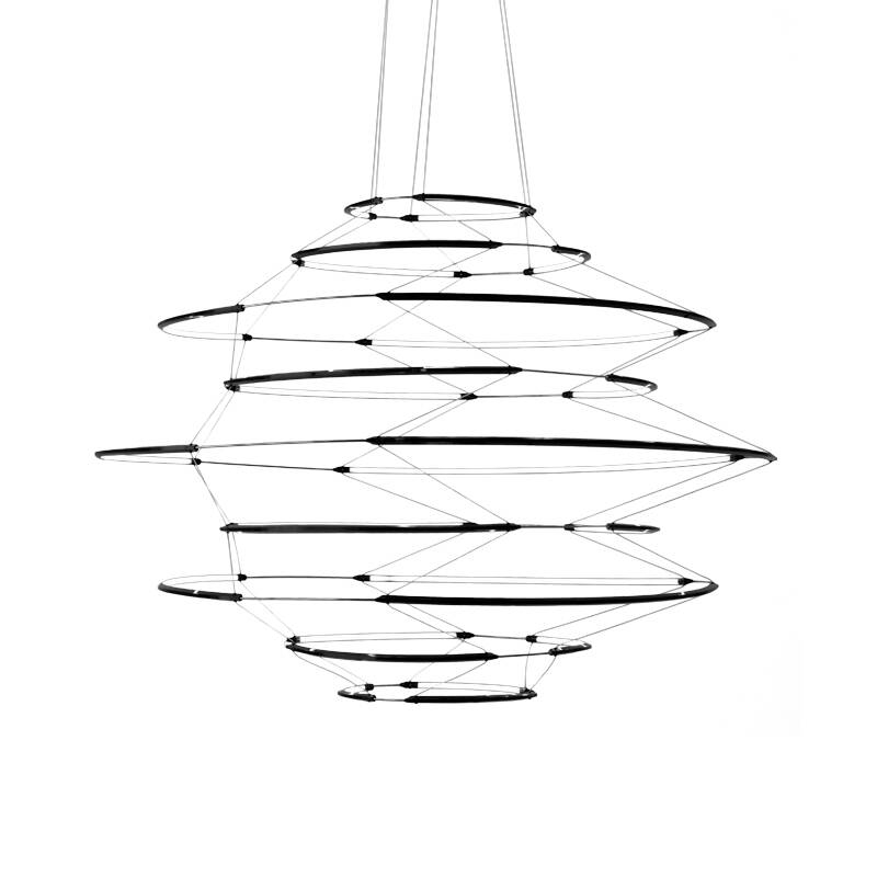 Suspension DROP 9 Noir mat NEMO LIGHTING