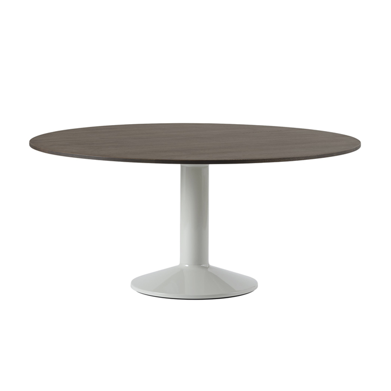 Table MIDST Ø 160 Chêne foncé/ gris MUUTO