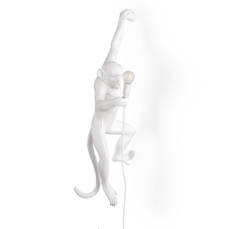 Applique MONKEY Hanging Blanc SELETTI