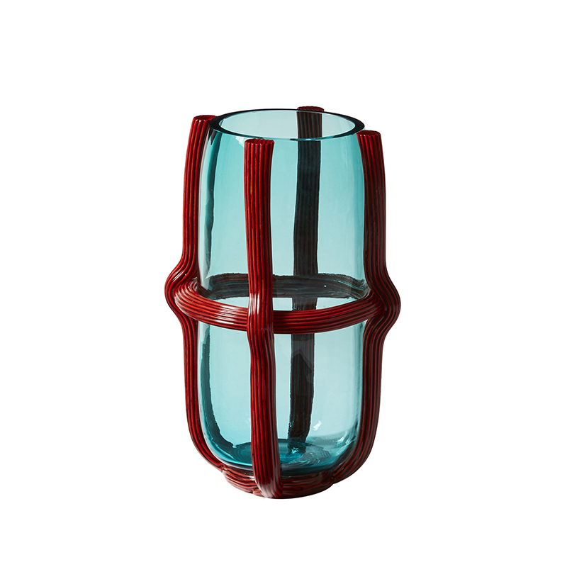 Vase Vase SESTIERE H 37 Vert d'eau CASSINA