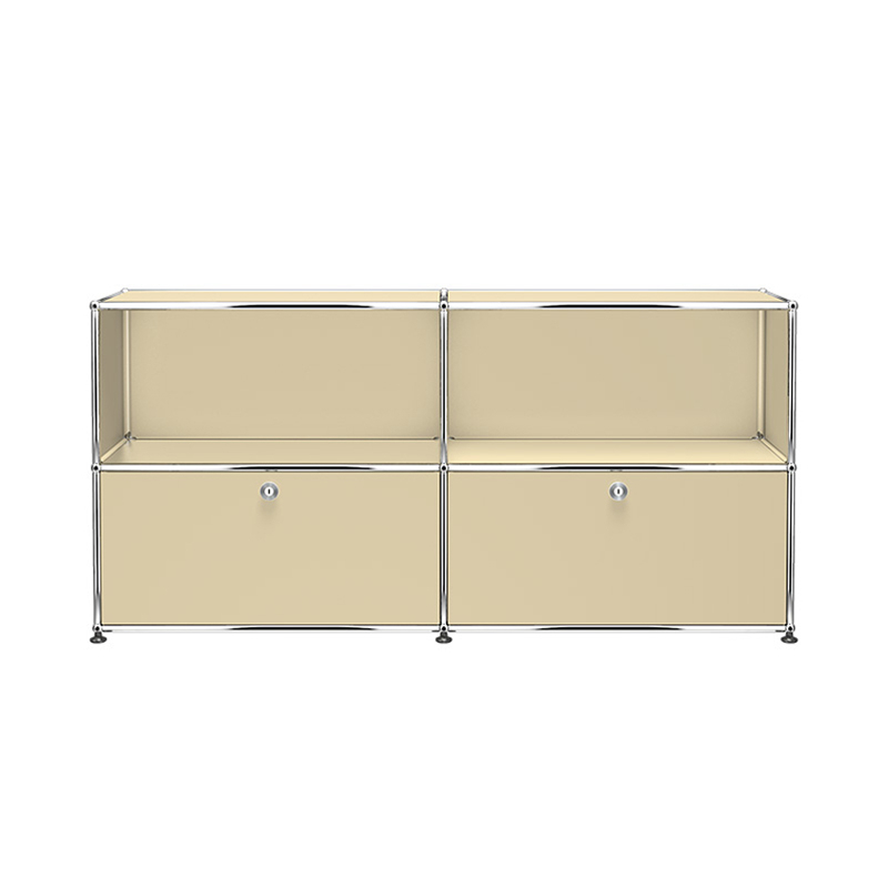 Meuble de rangement USM HALLER C2 Beige USM USM HALLER