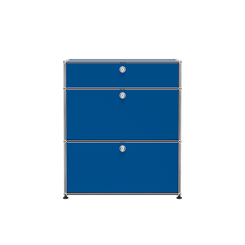 Meuble de rangement USM HALLER M25 Bleu gentiane USM HALLER