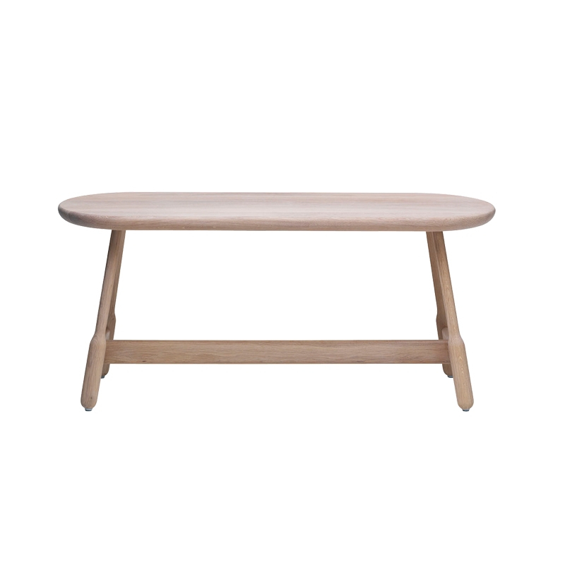 Banc ALBERT BENCH Blanc MASSPRODUCTIONS