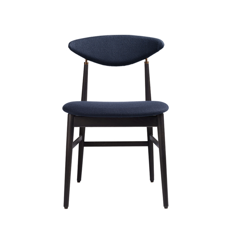 Chaise GENT Bleu 554/ noir GUBI