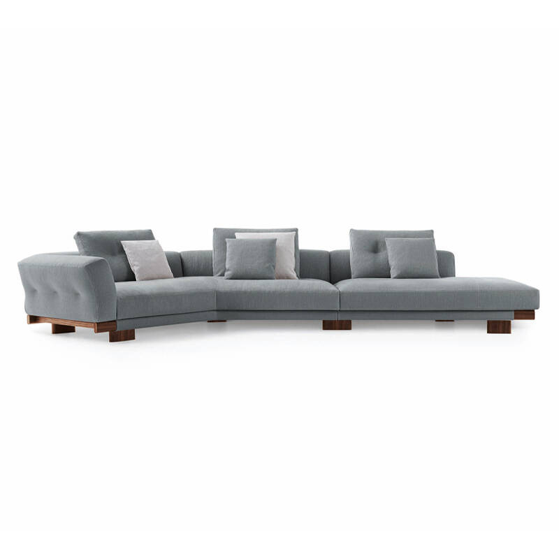 Canapé SENGU Tensing 13F326 / Noyer américain CASSINA