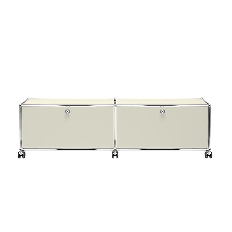 Meuble de rangement USM HALLER M61 Gris clair USM HALLER