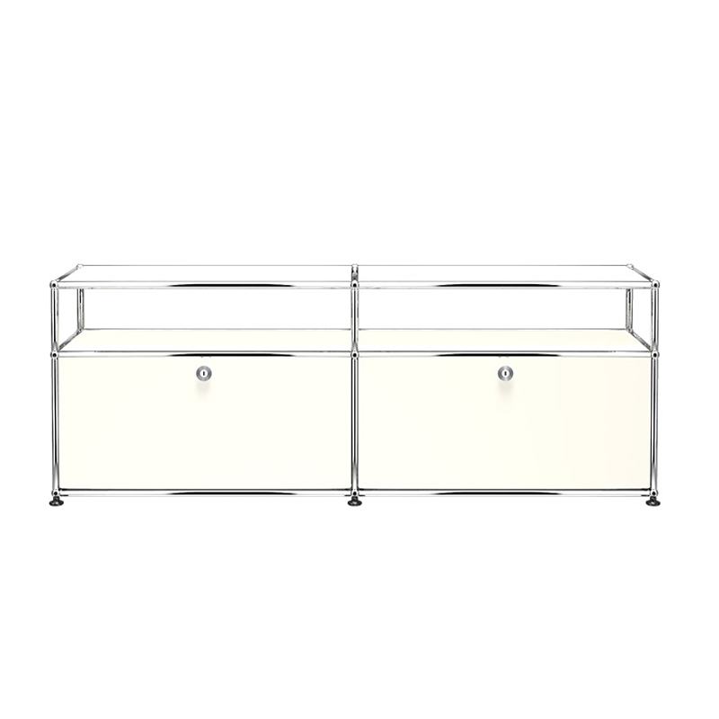 Meuble de rangement USM HALLER O2 Blanc pur USM HALLER