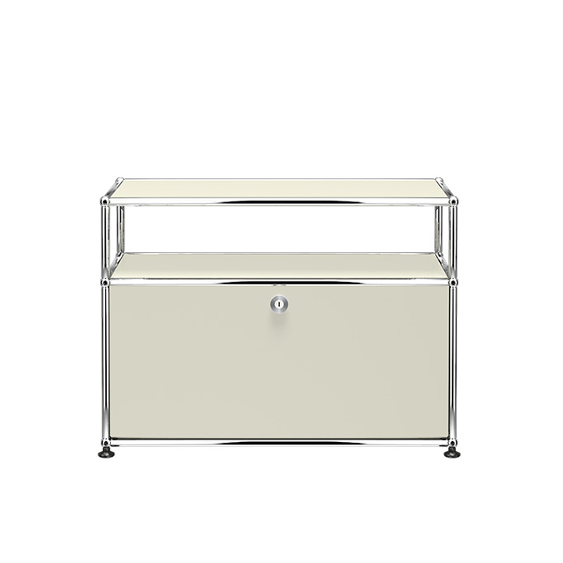 Meuble de rangement USM HALLER O1 Gris clair USM HALLER