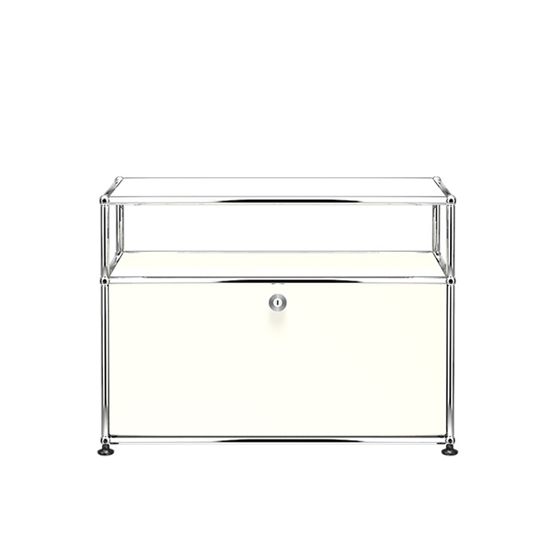 Meuble de rangement USM HALLER O1 Blanc pur USM HALLER