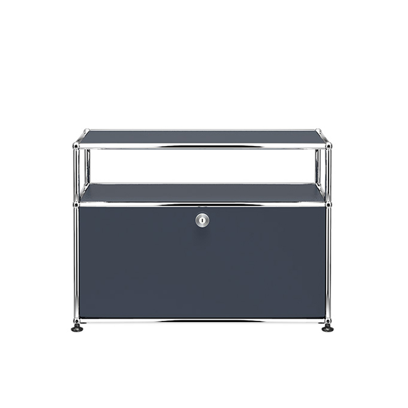 Meuble de rangement USM HALLER O1 Anthracite USM HALLER