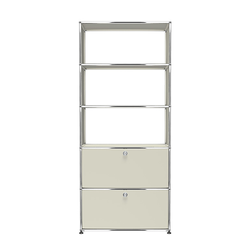 Etagère USM HALLER M24 Gris clair USM HALLER