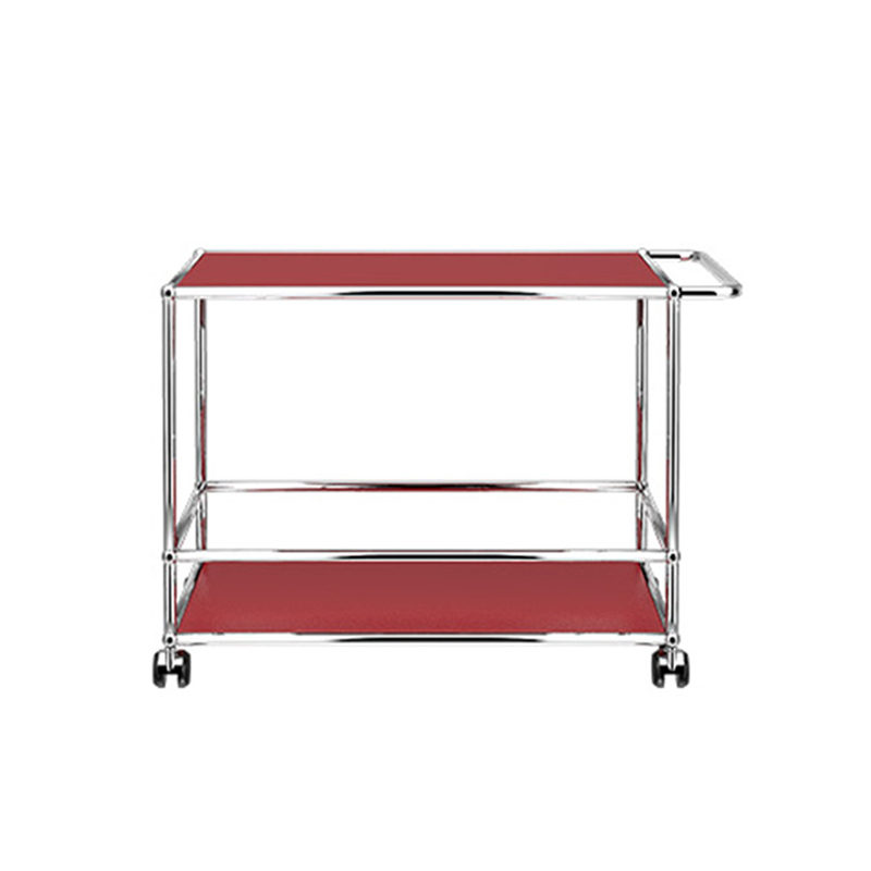 Desserte USM HALLER L Rouge rubis USM USM HALLER