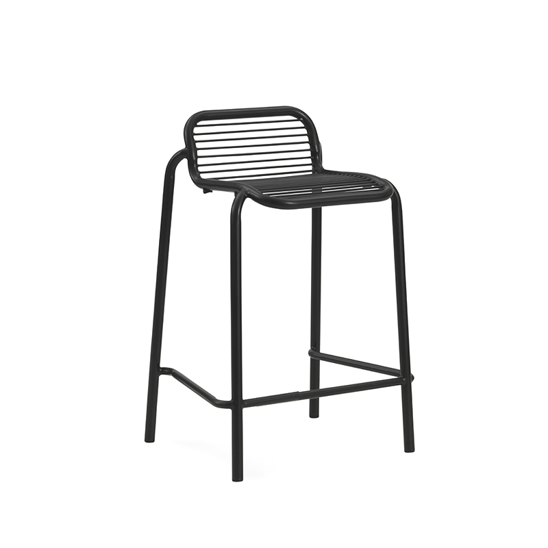 Tabouret extérieur Tabouret haut VIG H 65 Noir Normann Copenhagen