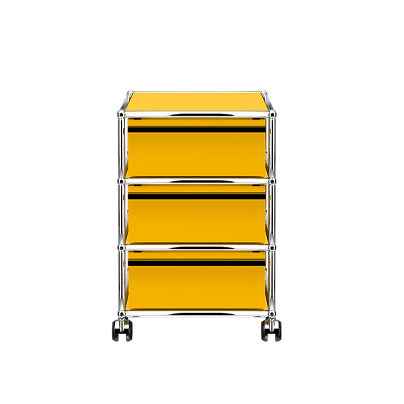 Meuble de rangement USM HALLER M26 Jaune or USM HALLER