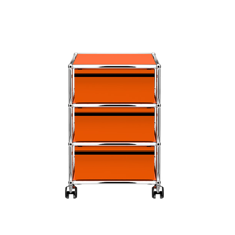 Meuble de rangement USM HALLER M26 Orange pur USM HALLER