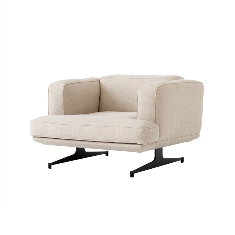 Fauteuil INLAND AV21 Tissu Clay 0011 AND TRADITION