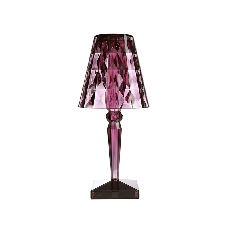 Lampe à poser BIG BATTERY Prune KARTELL