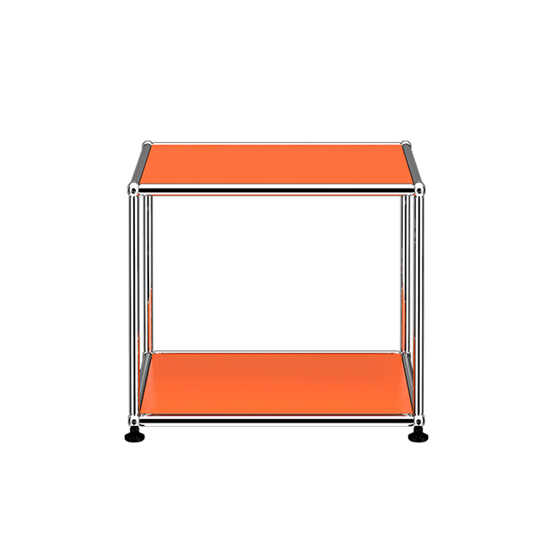 Table d'appoint guéridon USM HALLER M21 Orange pur USM HALLER