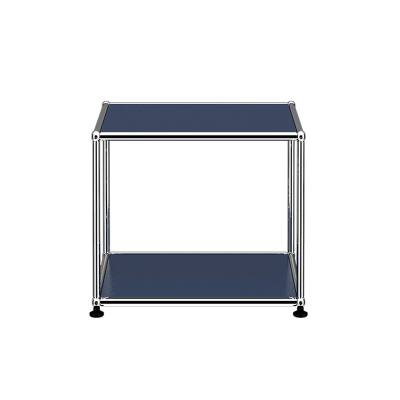 Table d'appoint guéridon USM HALLER M21 Bleu acier USM HALLER