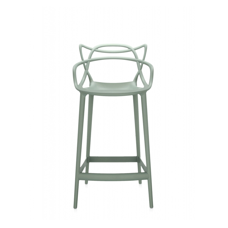 Tabouret haut MASTERS H 65 Vert sauge KARTELL