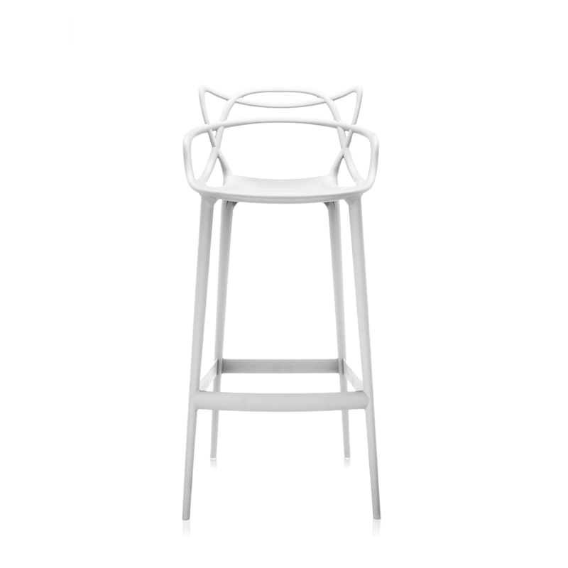 Tabouret haut MASTERS H 75 Blanc KARTELL