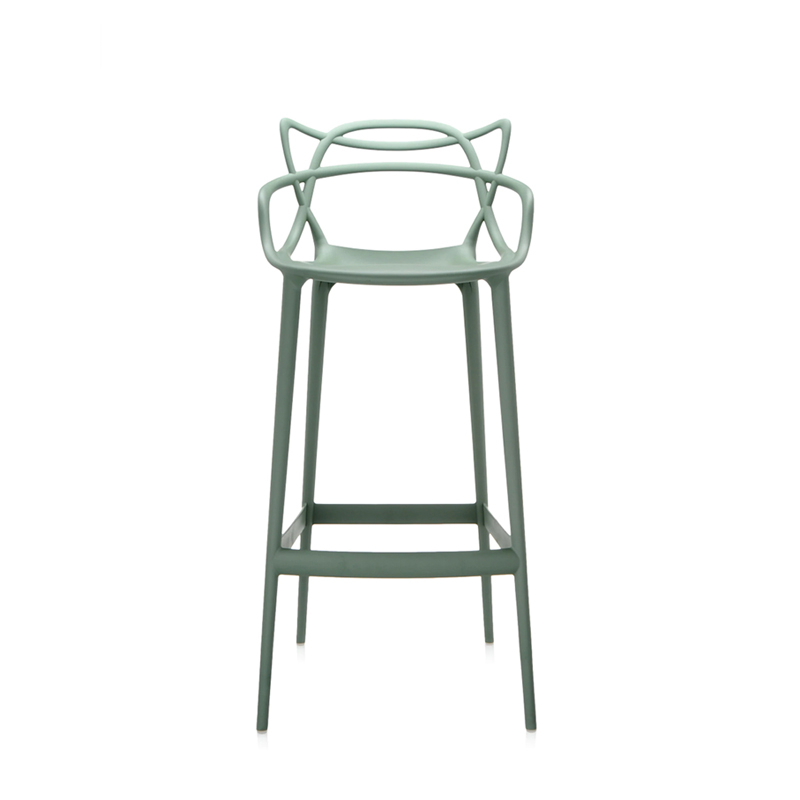Tabouret haut MASTERS H 75 Vert sauge KARTELL